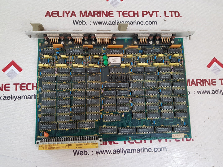 Square D s-dr 7821 slz/b slbr counter card