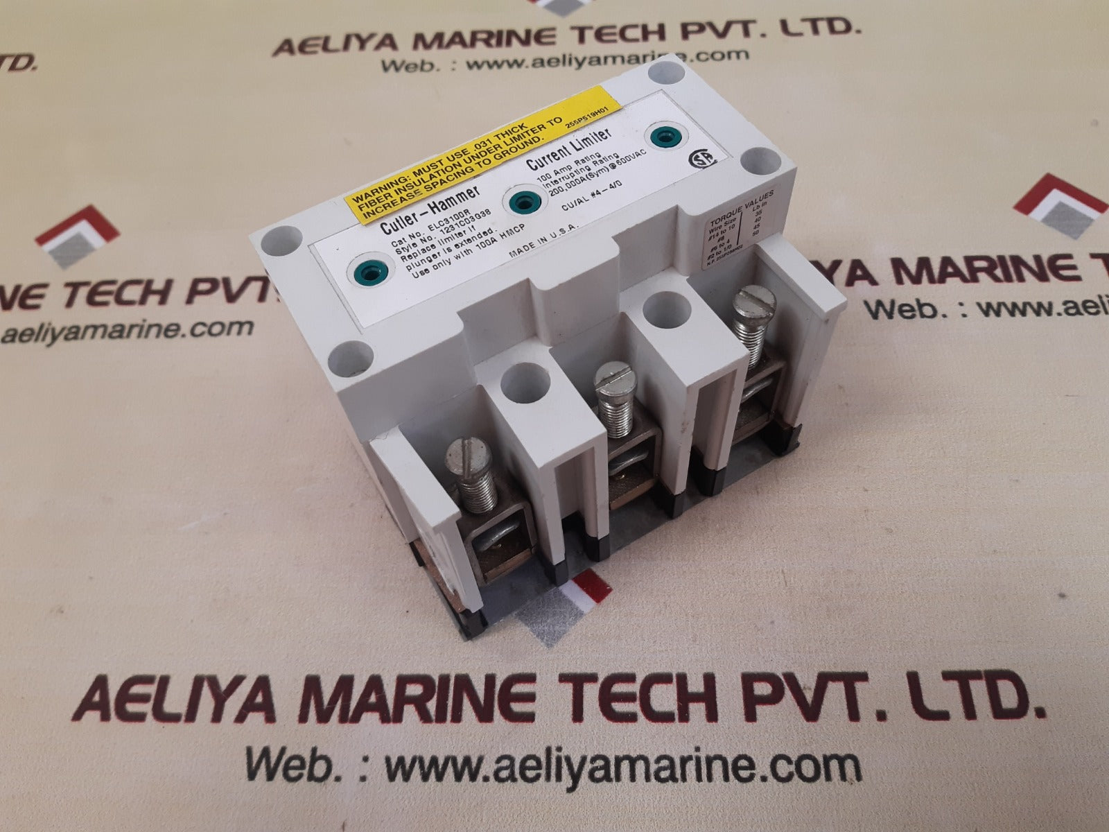 Eaton/cutler-hammer elc3100r current limiter