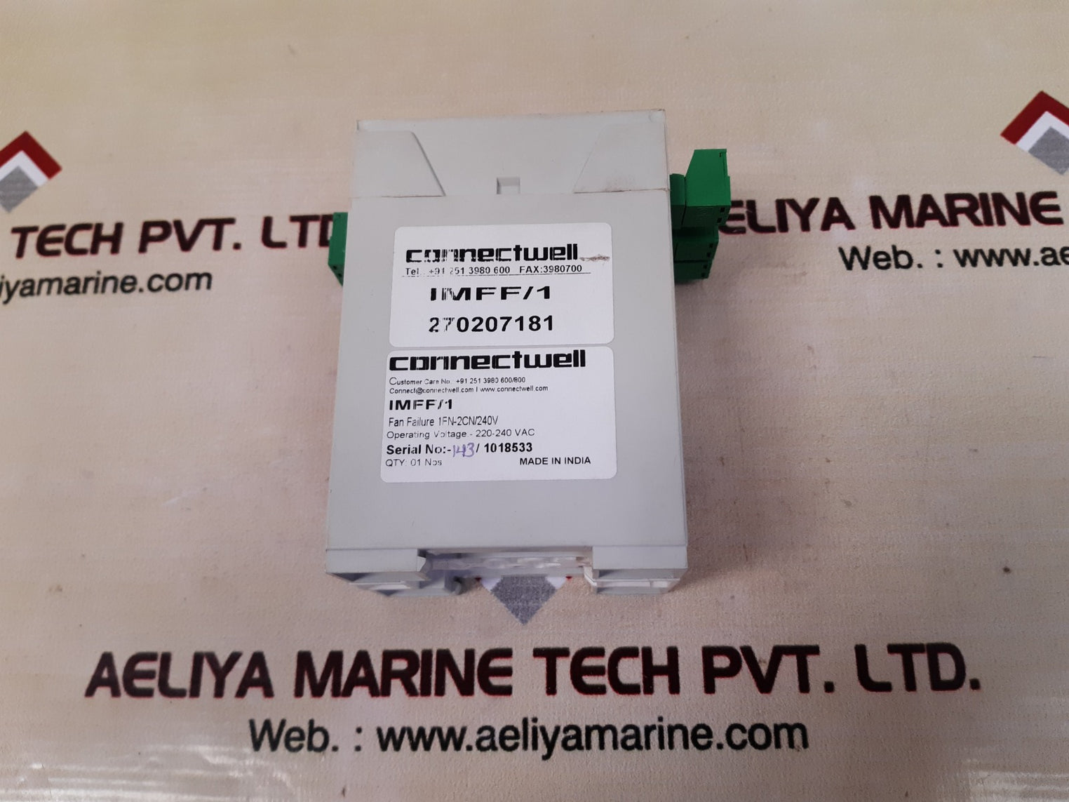 Connectwell imff/1 fan failure module