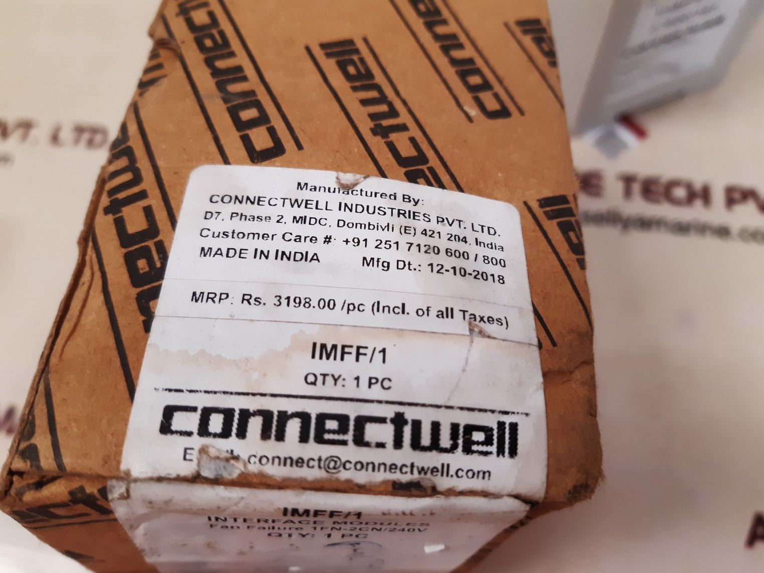 Connectwell imff/1 fan failure module