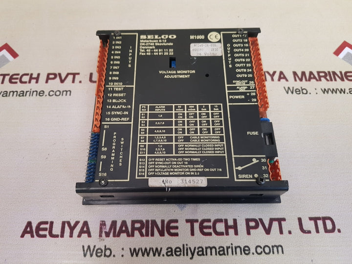 Selco M1000-24-00B Alarm Annunciator 314527