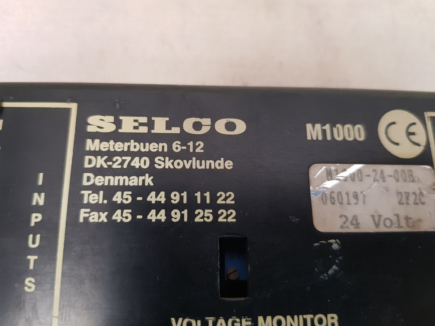 Selco M1000-24-00B Alarm Annunciator 314527
