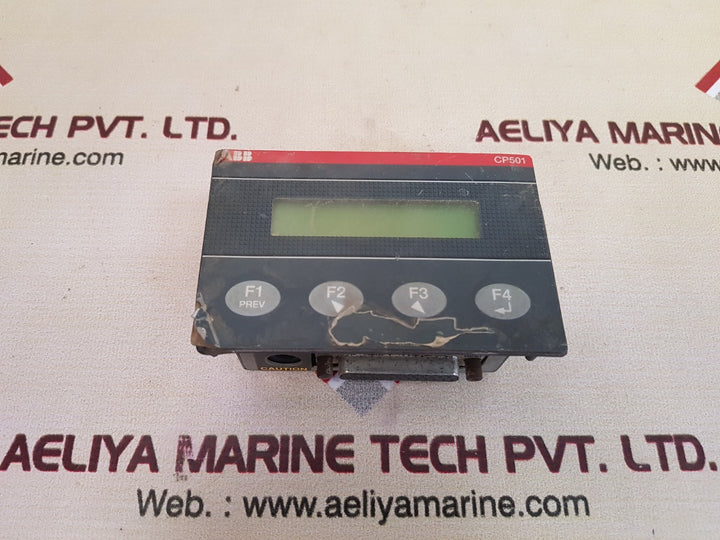 Abb Cp501 Display Control Panel