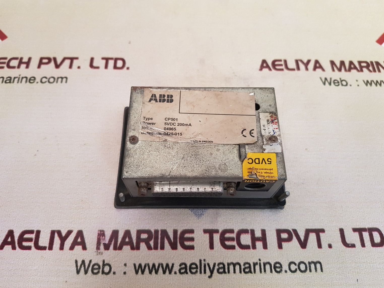 Abb Cp501 Display Control Panel