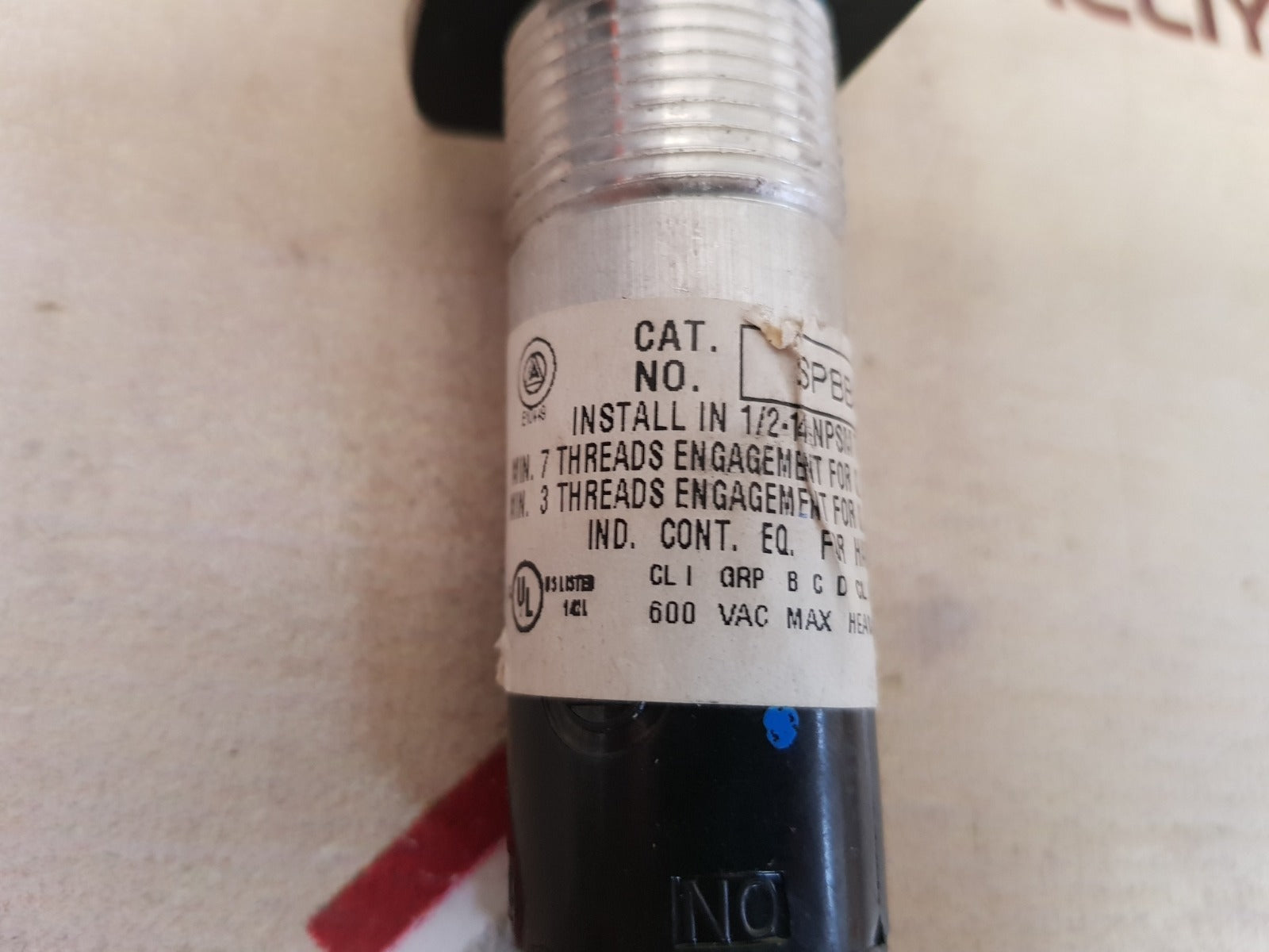 Appleton Spbbu1Q Stop/Start Push Button 600V Ac