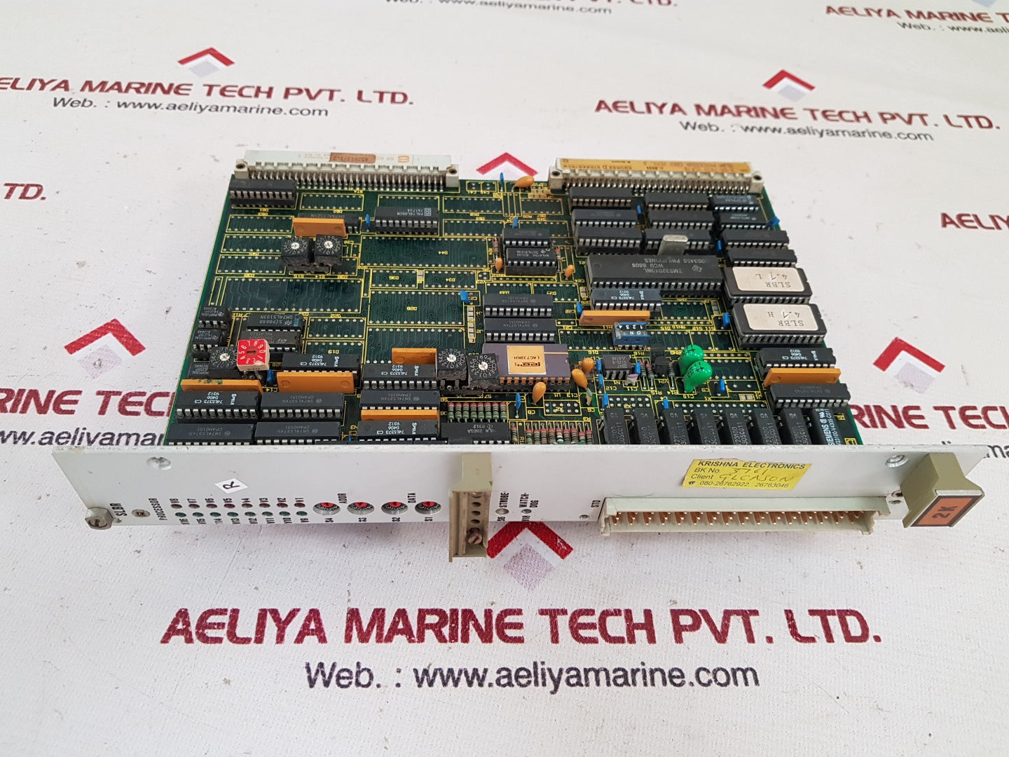 Square D s-dr 7820 slp/b processor card