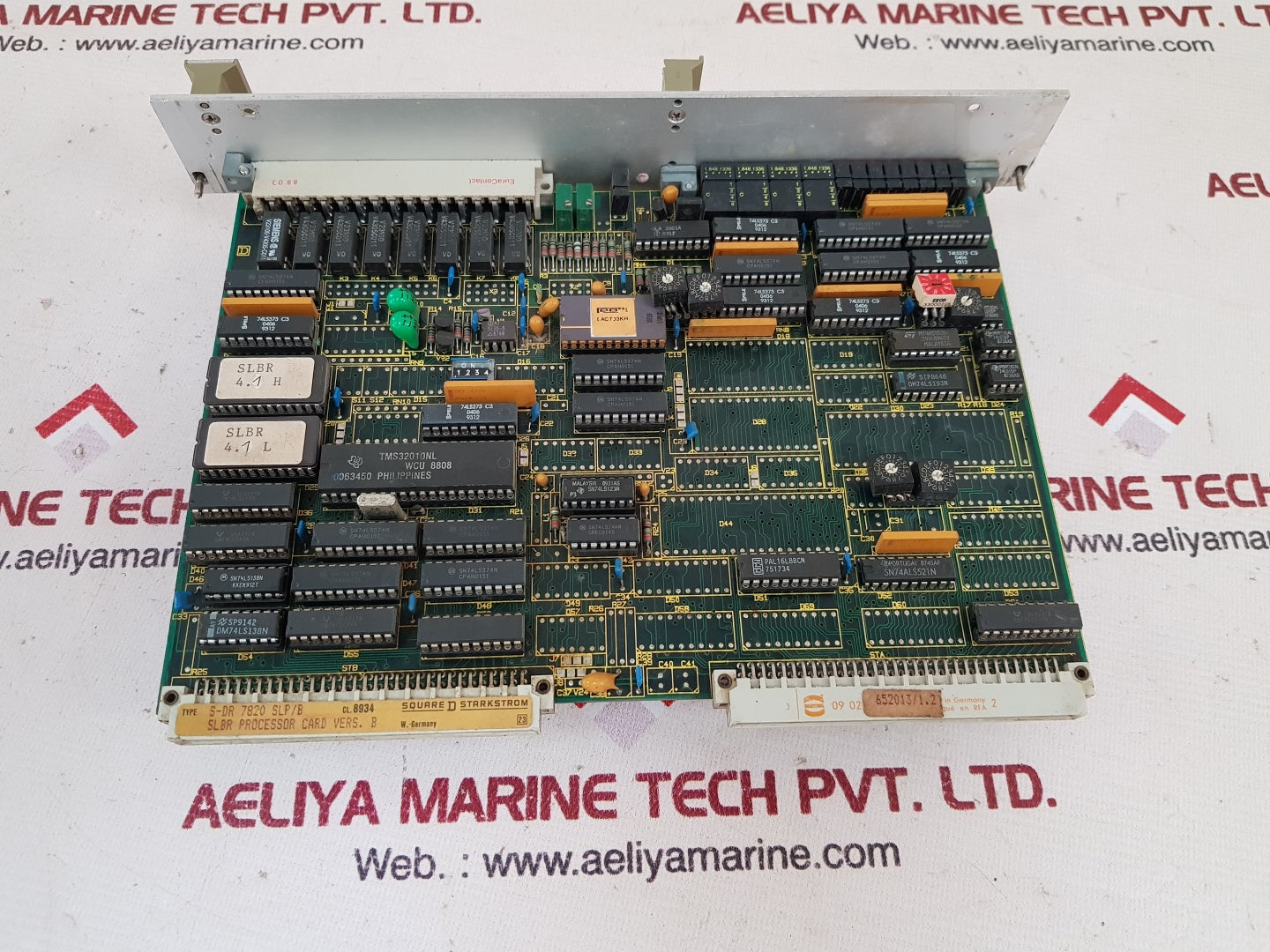 Square D s-dr 7820 slp/b processor card