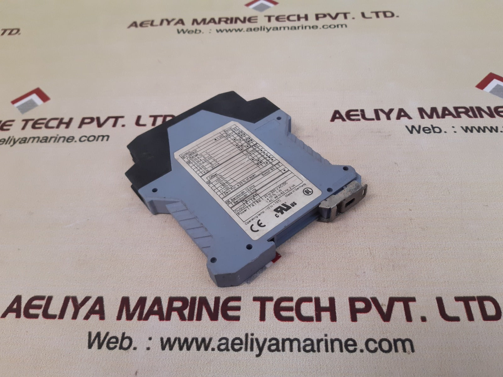 Knick varitrans p 27000 h1 dcisolation amplifier Aeliya Marine Tech