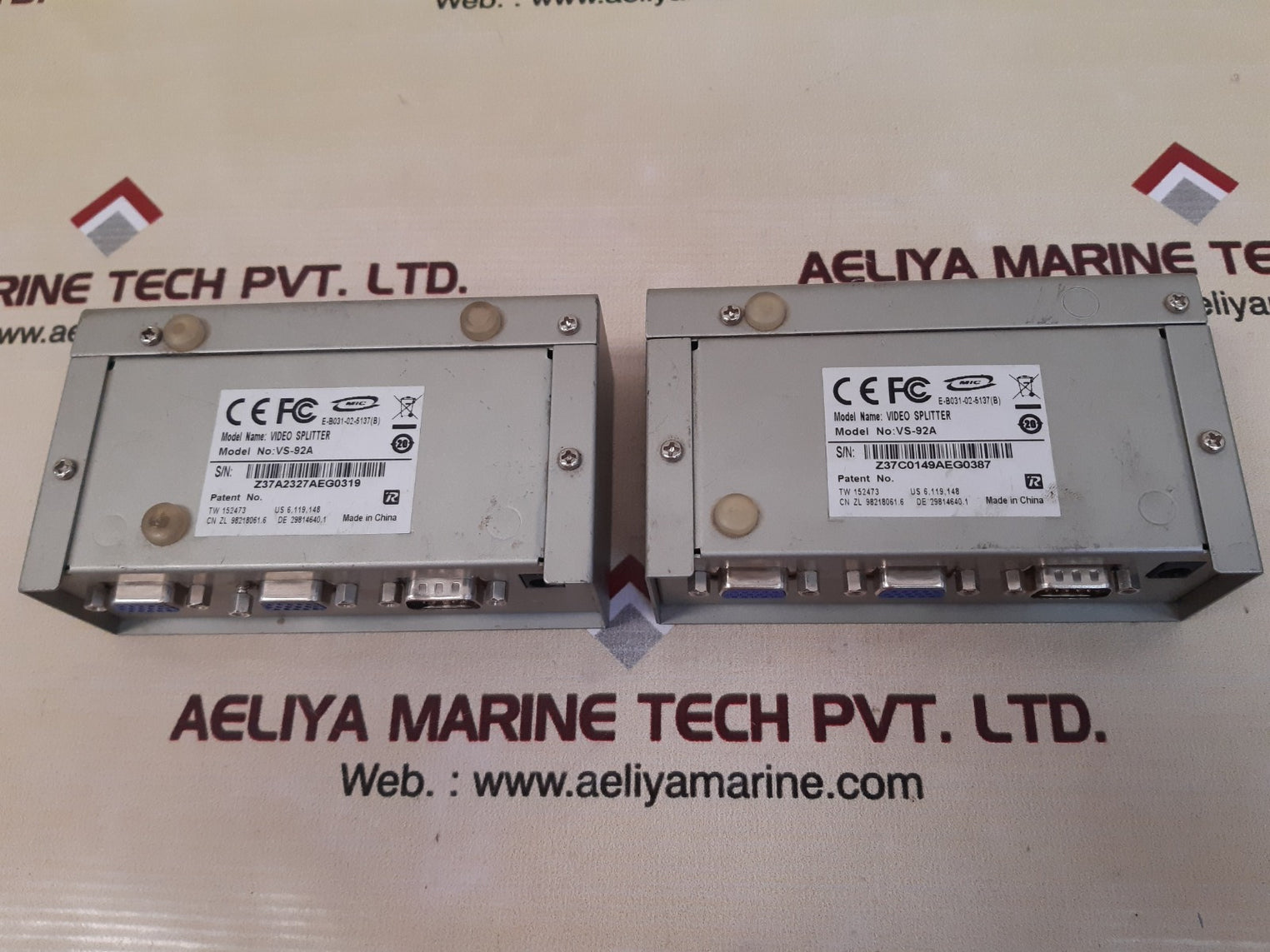 Aten vs-92a 2 port video splitter