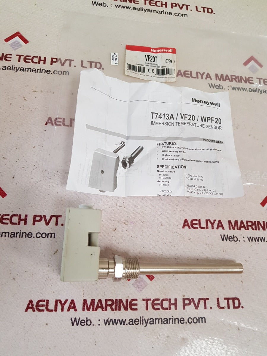 Honeywell Vf20T Immersion Temperature Sensor Ntc20 135Mm
