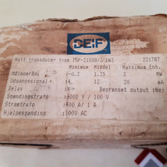 Deif tap-210dg/3 inwatt transducer 221787.10