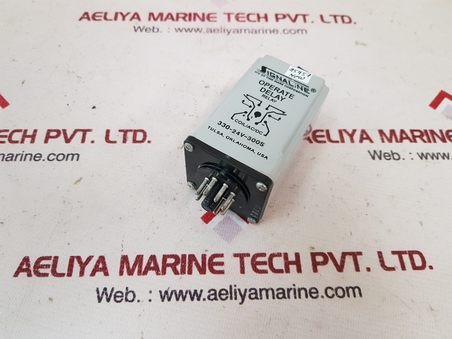 Signaline 330-24v-300s operate delay 
