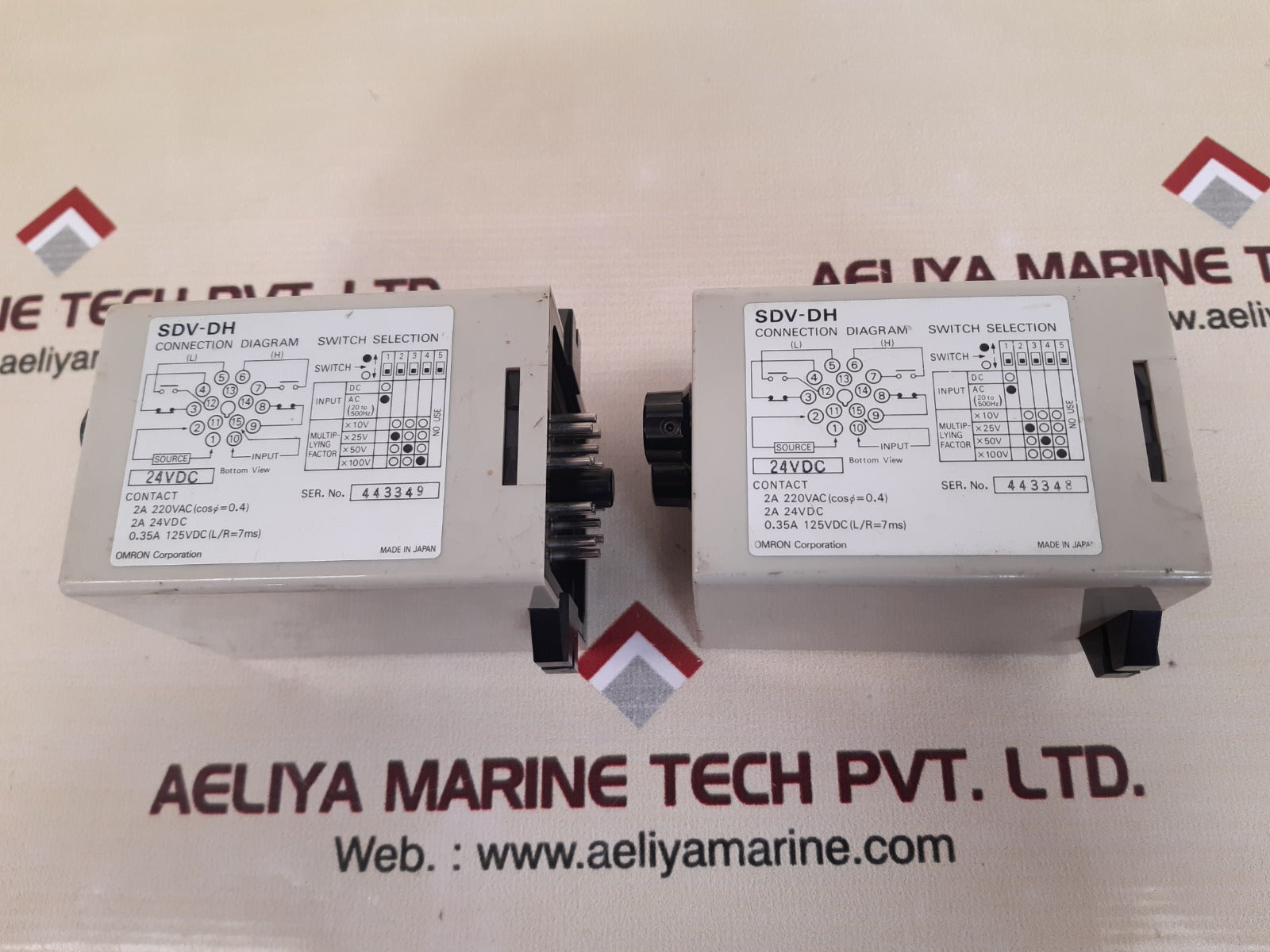 Omron sdv-dh2 voltage sensor