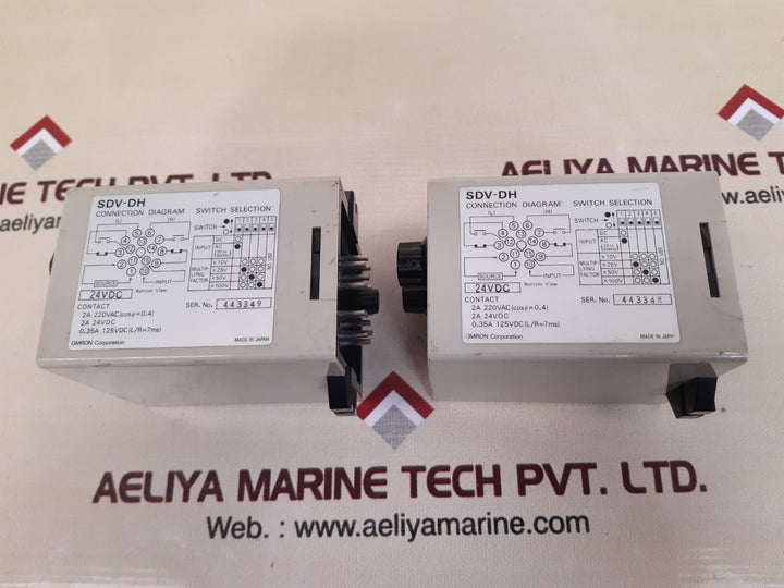 Omron sdv-dh2 voltage sensor