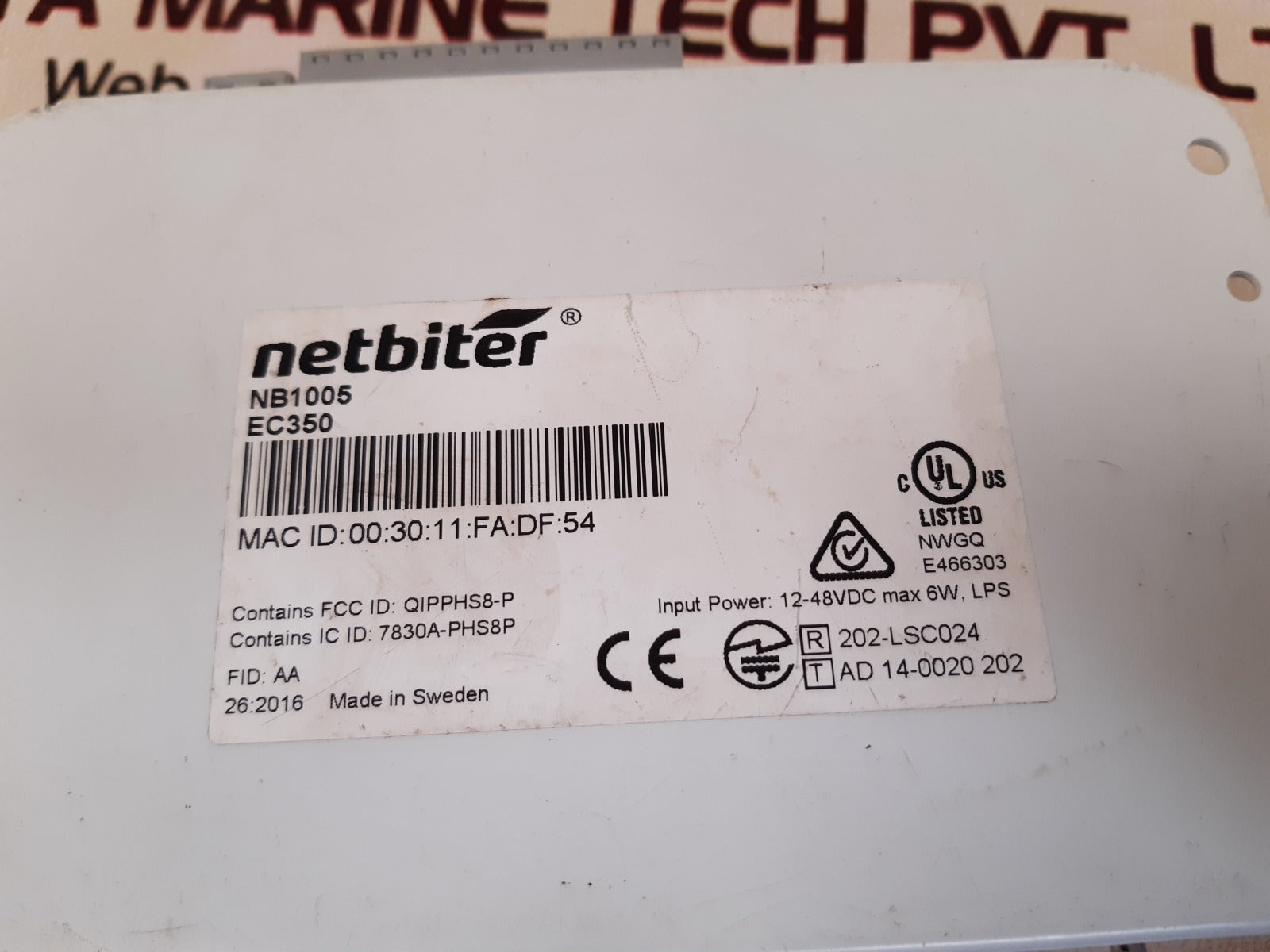 Netbiter nb1005 ec350 gateway