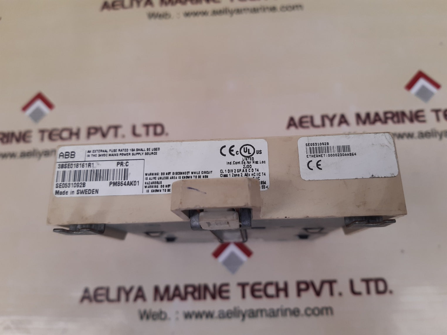 Abb 3bse018114r1 base plate tp830