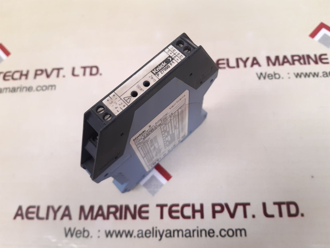 Knick Varitrans P 27000 F1 Dc-isolation Amplifier 22 To 230V Ac/Dc
