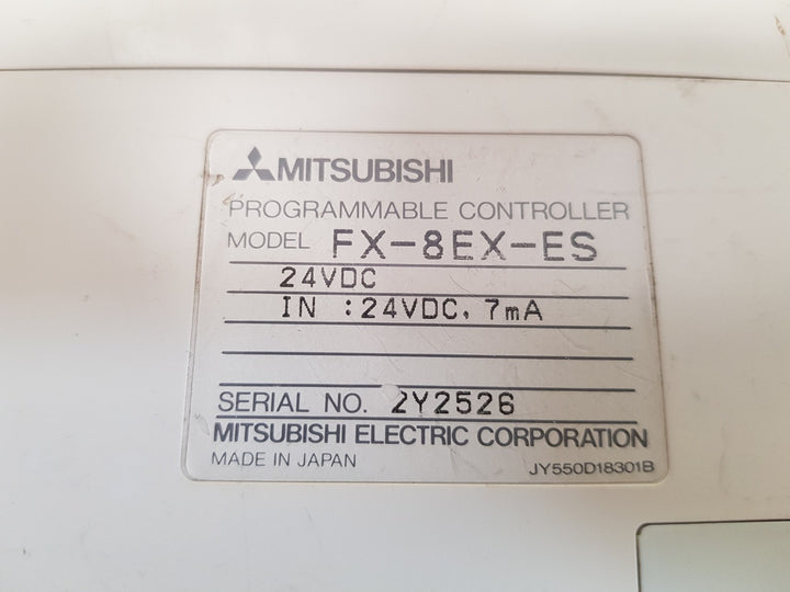Mitsubishi Fx-8Ex-es Programmable Controller 24Vdc, 7Ma