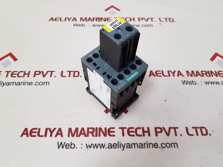 Siemens 3rh2911-1aa01 auxiliary switch with 3rh2140-1bb40 contactor 