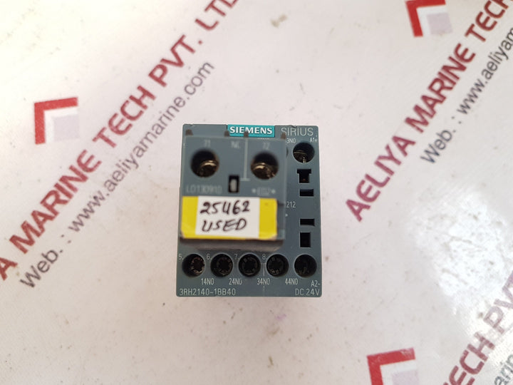 Siemens 3rh2911-1aa01 auxiliary switch with 3rh2140-1bb40 contactor 