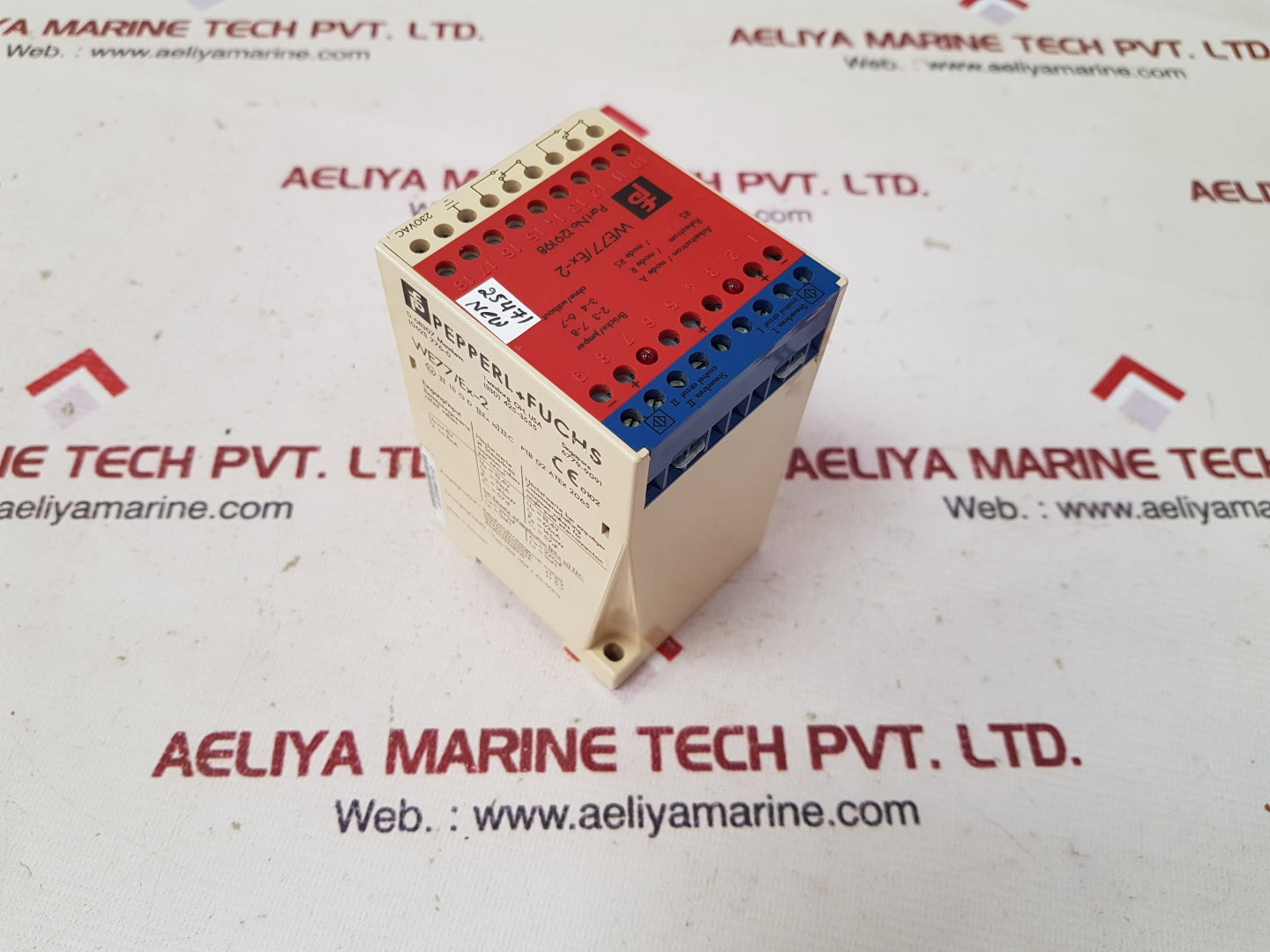 Pepperl+fuchs we77/ex-2 switching isolator 230vac