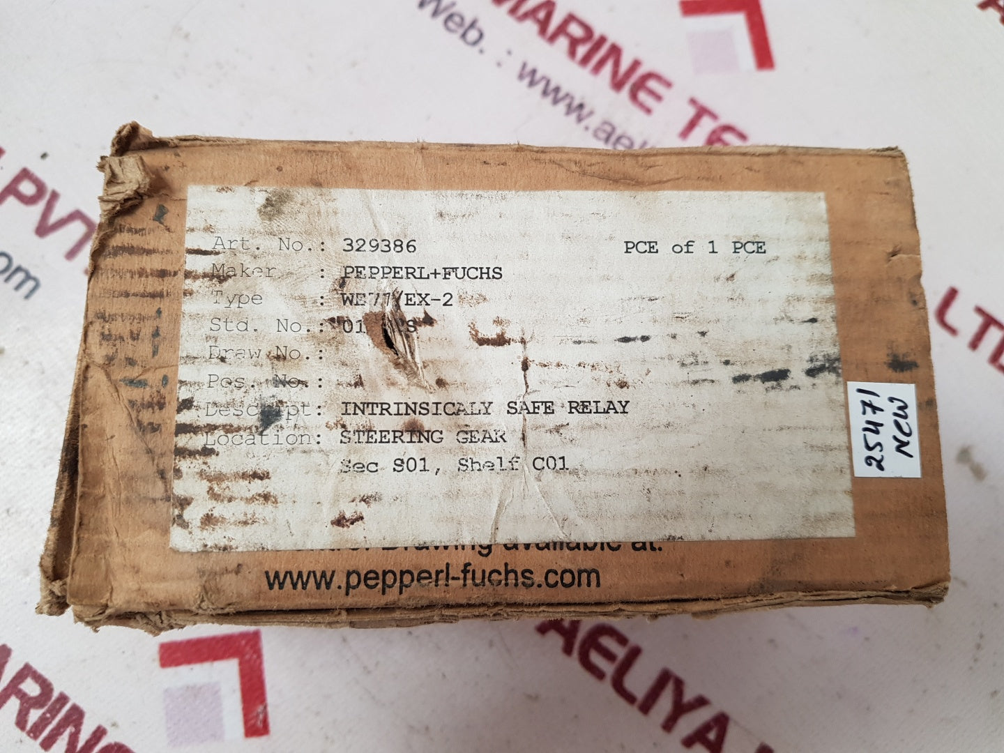 Pepperl+fuchs we77/ex-2 switching isolator 230vac