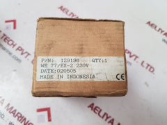 Pepperl+fuchs we77/ex-2 switching isolator 230vac