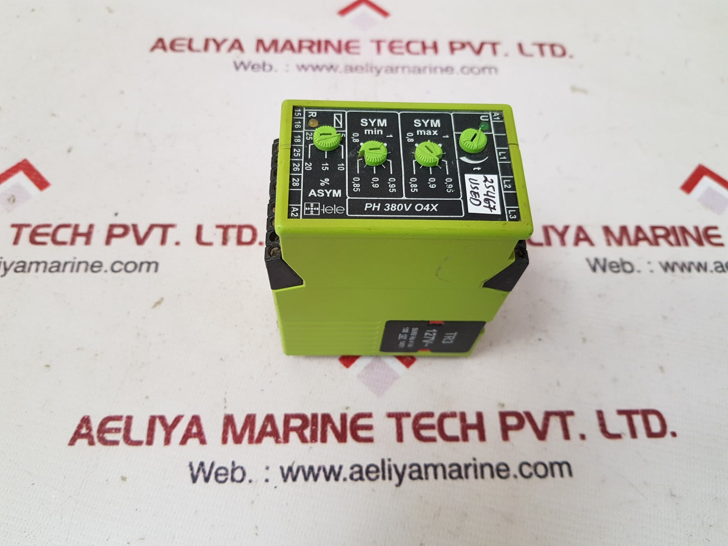 Tele ph-380v-04x time delay relay