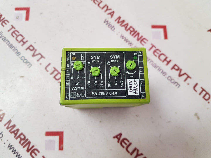 Tele ph-380v-04x time delay relay