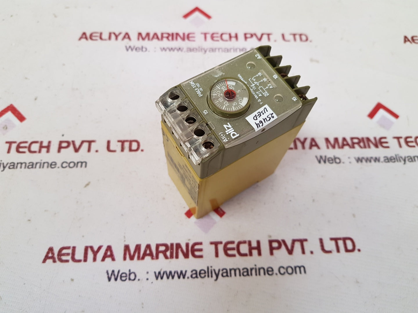 Pilz pau-1sk/30/230vws/1uz safety time delay relay