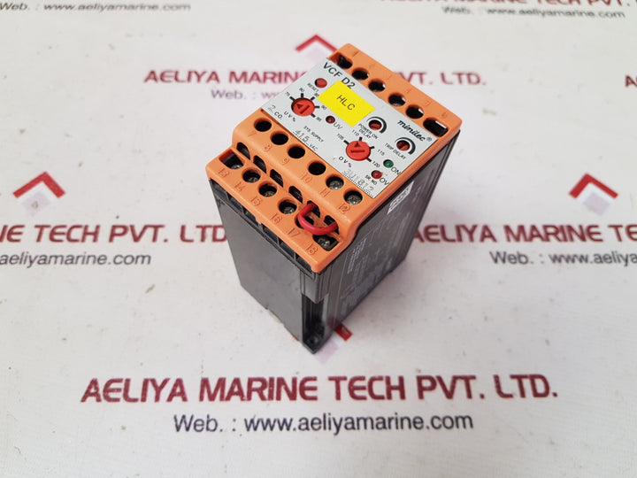 Minilec vcf d2 under/over voltage relay
