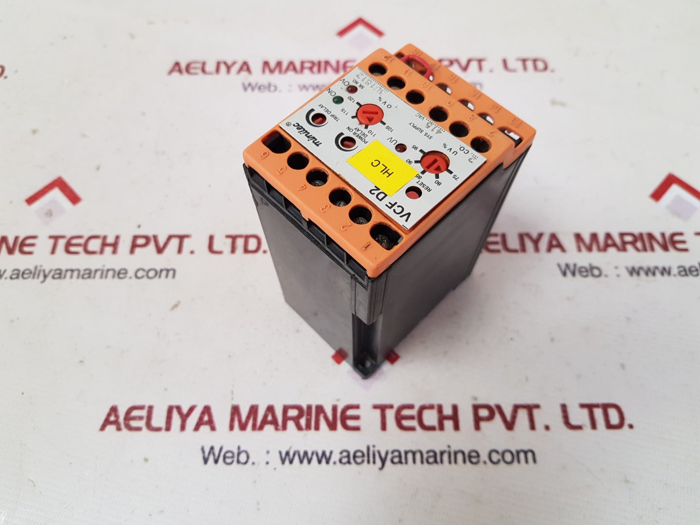 Minilec vcf d2 under/over voltage relay