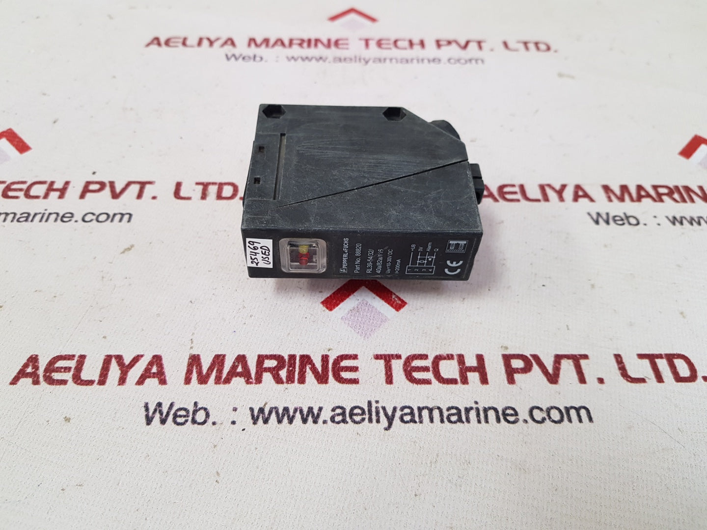 Pepperl+Fuchs Rl39-54/32/40A/82A/116 Photoelectric Sensor 88820 10-30V Dc