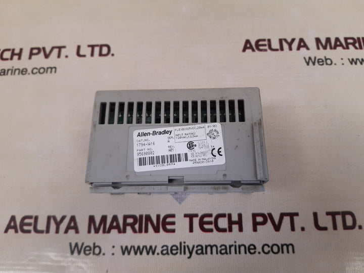Allen-bradley 1794-ia16 flex i/o input module ser.a