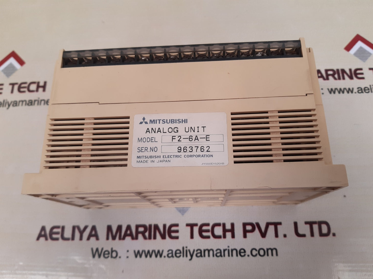 Mitsubishi melsec f2-6a-e analog unit