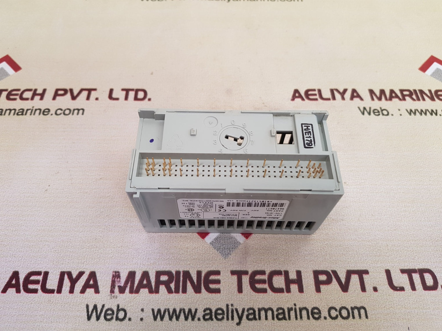 Allen-bradley 1794-ib16k ser.a flex i/o input module 