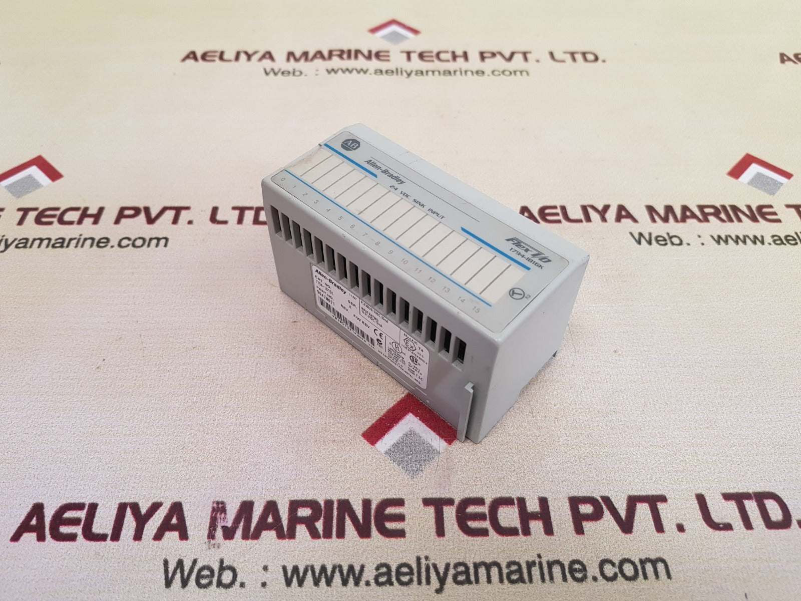 Allen-bradley 1794-ib16k ser.a flex i/o input module 