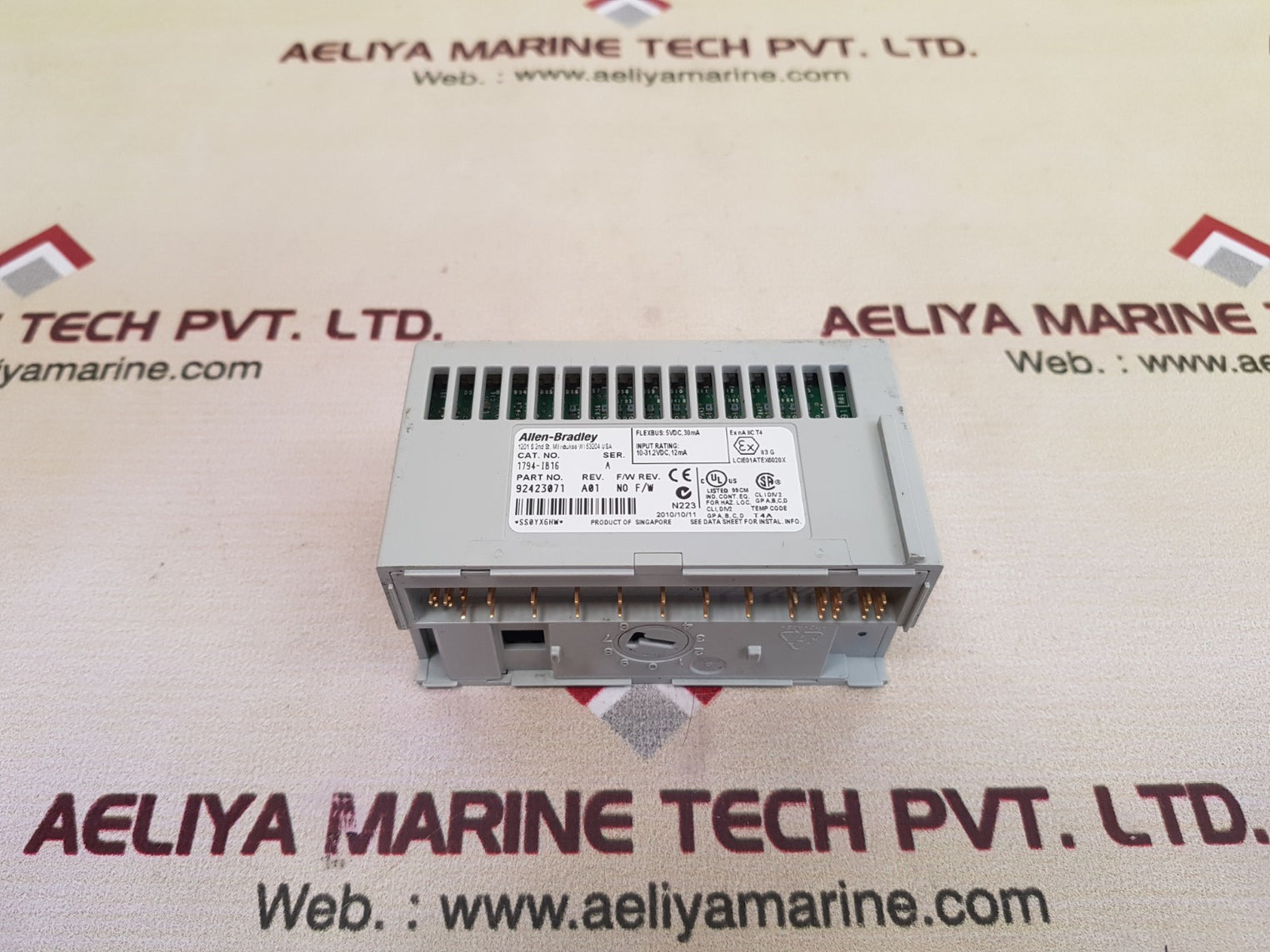 Allen-bradley 1794-ib16 Ser.A Flex I/O Module 92423071