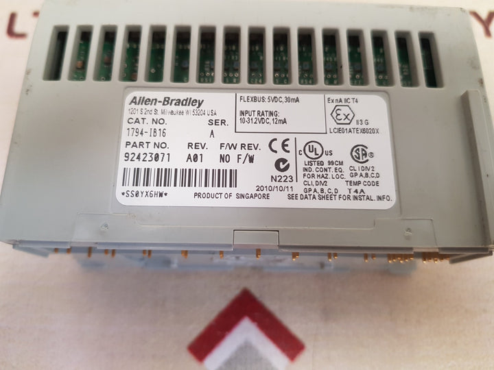 Allen-bradley 1794-ib16 Ser.A Flex I/O Module 92423071