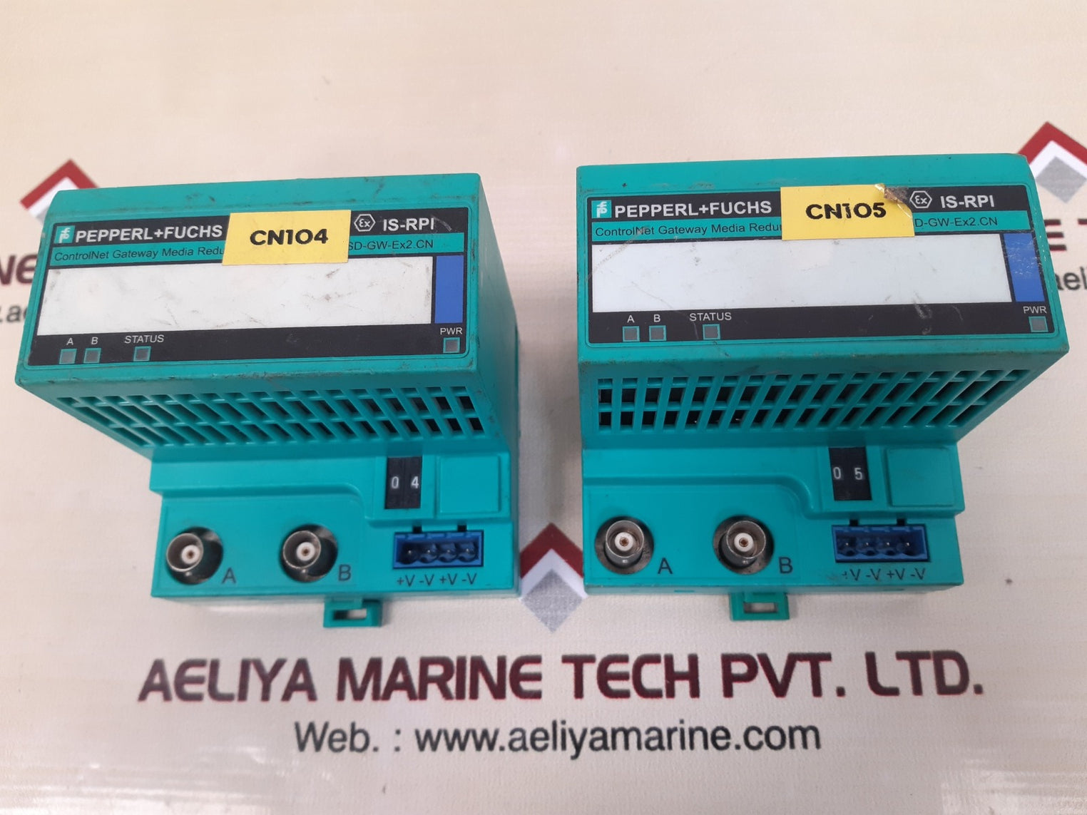 Pepperl+fuchs rsd-gw-ex2.cn controlnet gateway media redundant