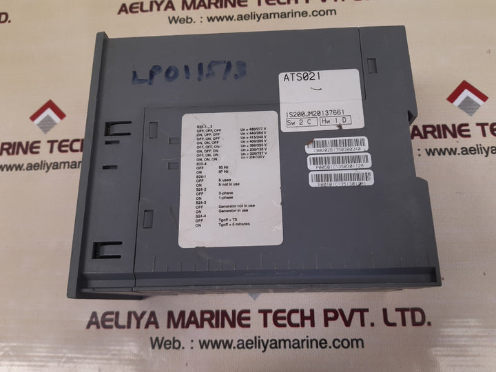 Abb ats021 automatic switching controller