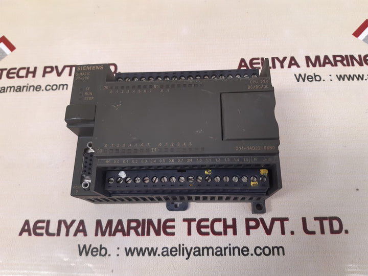Siemens simatic s7-200 6es7 214-1ad22-0xb0 plc module