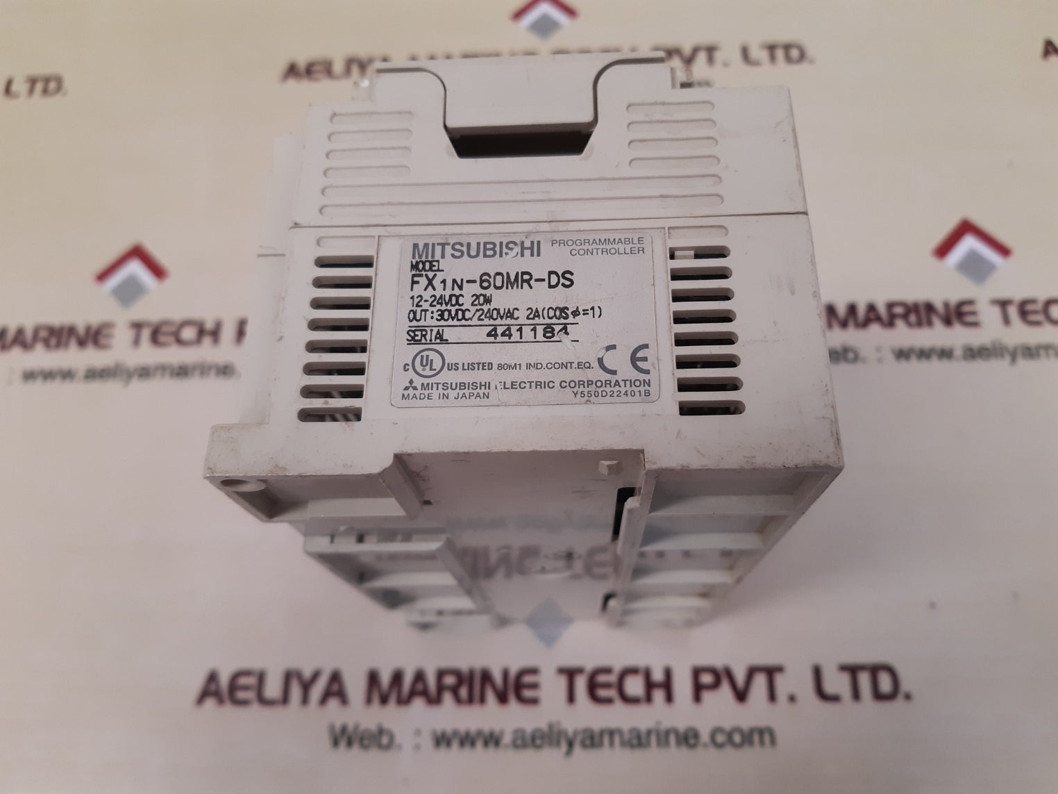 Mitsubishi fx1n-60mr-ds programmable controller