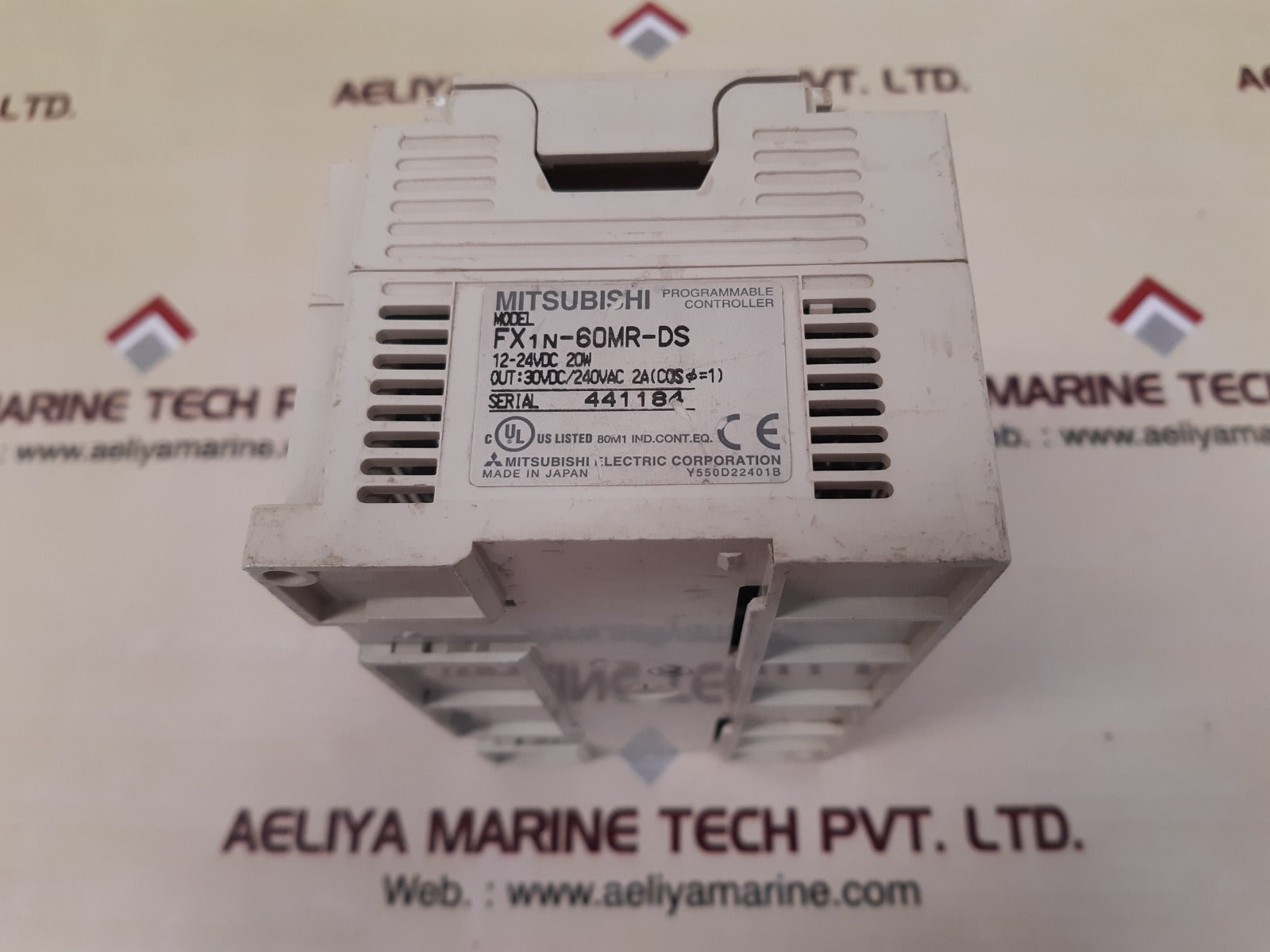 Mitsubishi fx1n-60mr-ds programmable controller