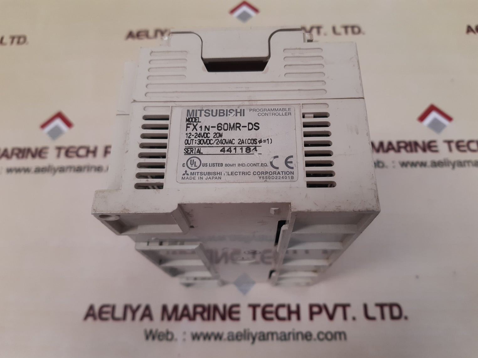 Mitsubishi fx1n-60mr-ds programmable controller