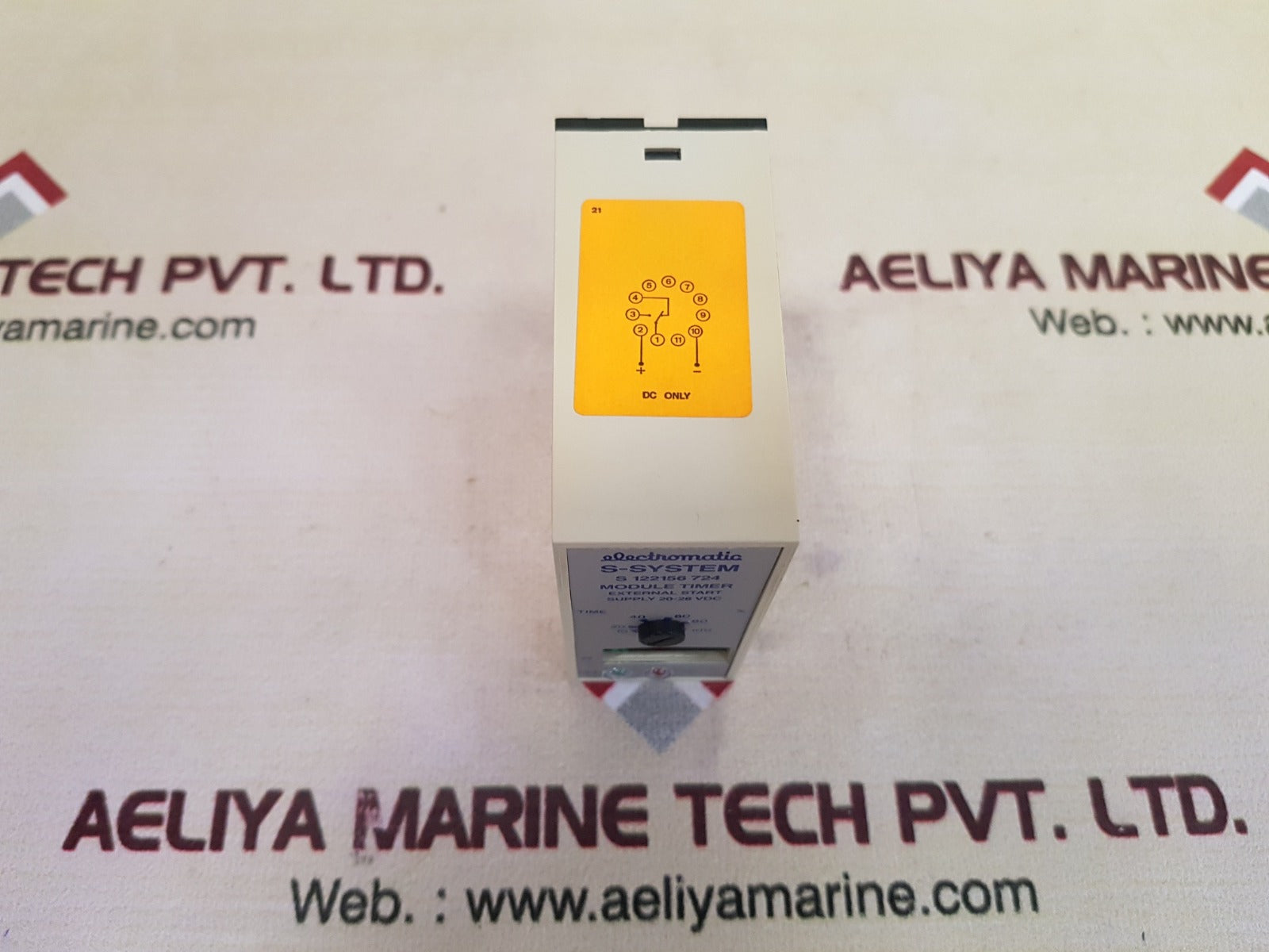 Electromatic S-system S 122 156 724 Module Timer 20-28 Vdc