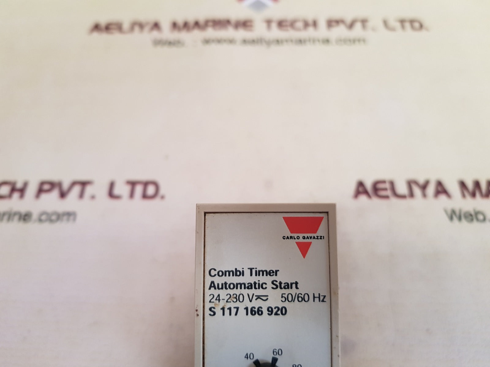 Carlo Gavazzi S 117 166 920 Combi Timer Automatic Start 24-230V,50/60Hz