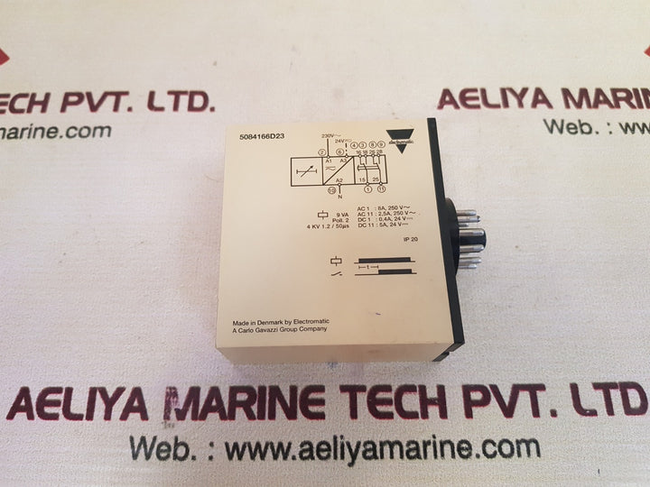Carlo Gavazzi 5084166D23 Time Delay Relay 24V~/230V~50/60 Hz