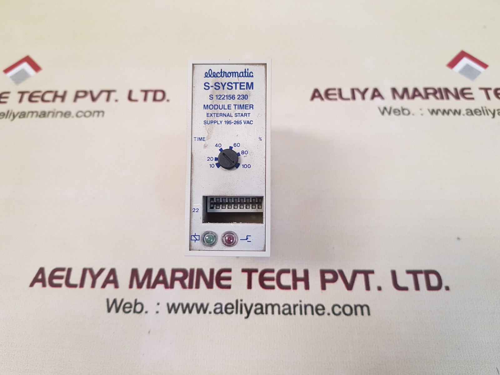 Electromatic s-system s 122156 230 module timer