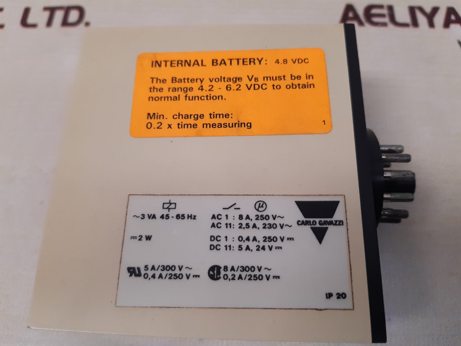 Carlo gavazzi sb 135 724 delay on release